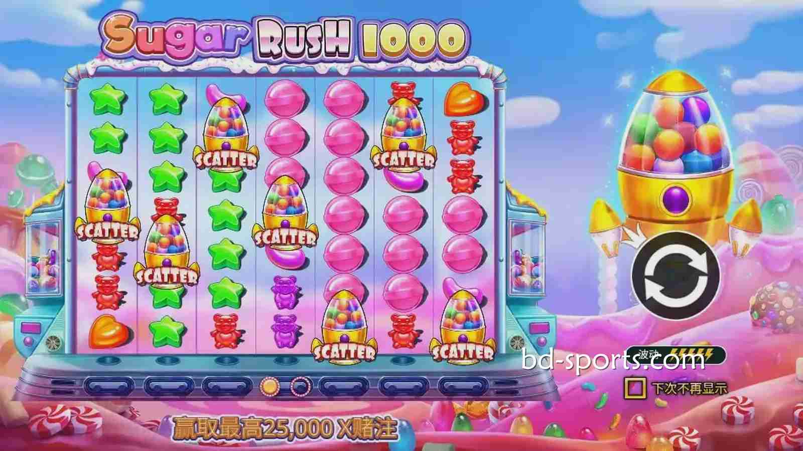 新皇冠体育：《极速糖果1000》游戏带你进入甜蜜的糖果世界