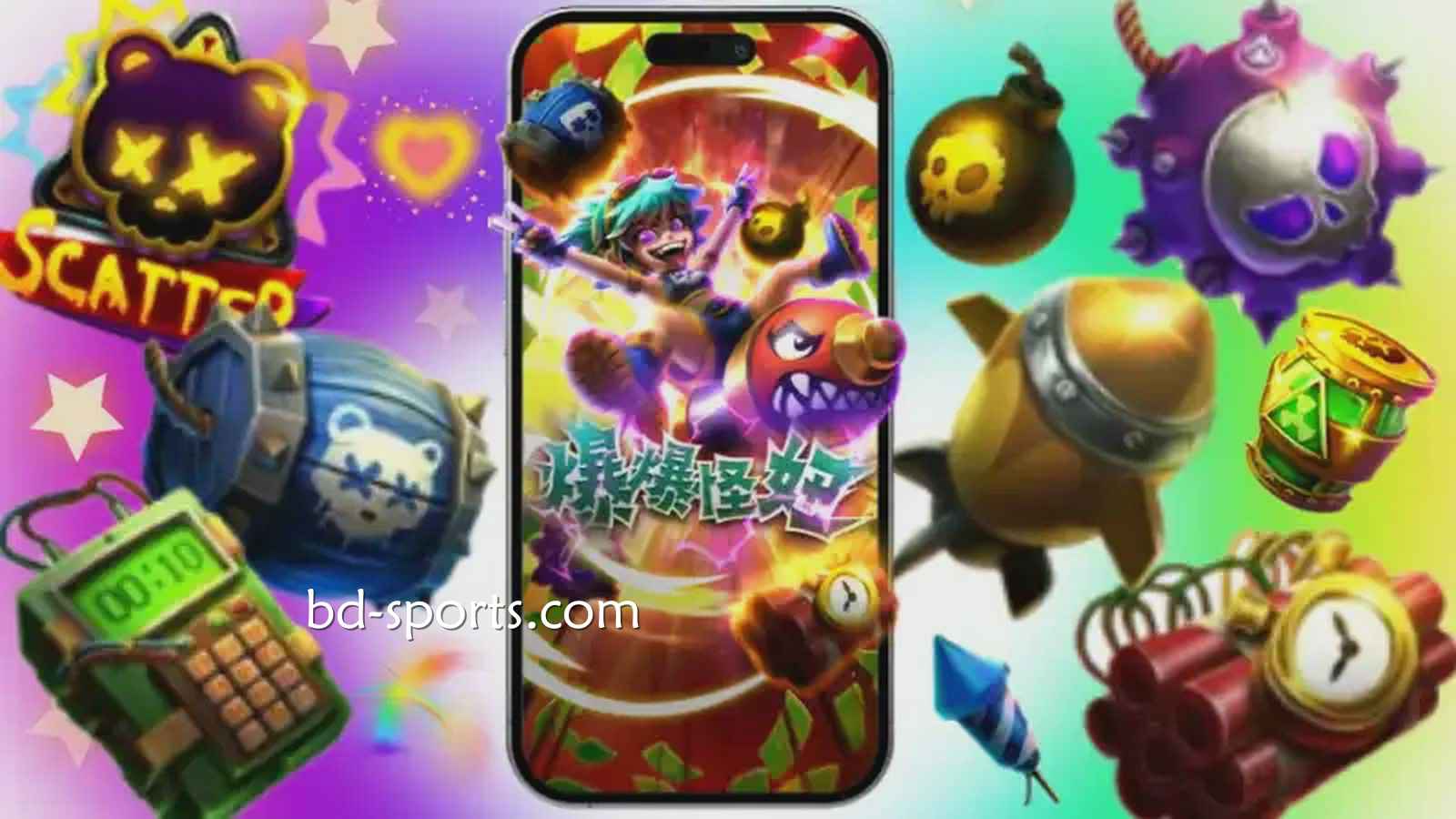 《爆爆怪妞》老虎机奖金最高达51000倍，新皇冠玩家一定得玩！！！